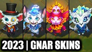 ALL GNAR SKINS SPOTLIGHT 2023 | League of Legends