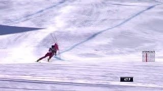 Bryce Bennett Santa Caterina Combined Run 1 (Super G)