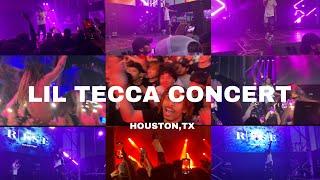 LIL TECCA CONCERT VLOG | HOUSTON, TX |