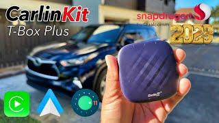 CarlinKit T-Box Plus - Monster Car Dongle of 2023 - Blazing Fast Speed!