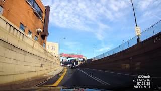 Getting brakechecked at the Holland Tunnel