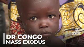 Tens of thousands flee DR Congo as M23 rebel fighting intensifies