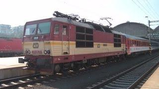 ČD 371.015 "Václav" - EC 378 Carl Maria von Weber, Praha hlavní nádraží