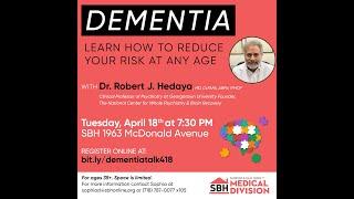 Reducing Your Risk of Dementia with Dr. Robert J. Hedaya