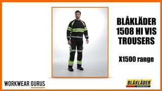 Rapid Review Series: Blaklader 1508 Hi Vis Trousers (X1500 collection)