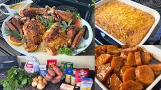 $20 Soul Food Thanksgiving Dinner! DELICIOUS Thanksgiving Meal on a Low Budget!