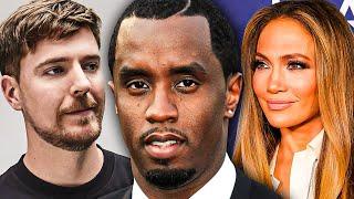 ¡Diddy HABLA y ACABA con Hollywood! La CINTA de J Lo y la ESTAFA millonaria de MrBeast