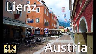 Lienz, Austria. 4K footage. Lienz, Austria. Filmare 4k.