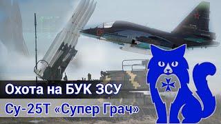 Су-25Т "Супер Грач" - Охота на БУК ЗСУ (вылет с действующим лётчиком ВКС РФ) (DCS World) | WaffenCat