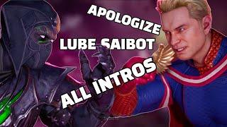 Lube Saibot or Noob Saibot?  Noob Saibot Won't Apologize! [ All Intros - MK1: Khaos Reigns ]