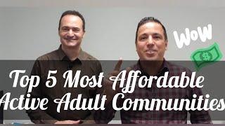 Top 5 Most Affordable Active Adult Communities in Metro Atlanta!!