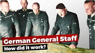 German General Staff in WW2 Explained