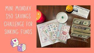 Mini Monday | Monday Minis | Savings Challenges to Save for Sinking Funds