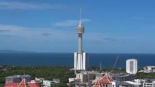 View point in Wat Phra Yai Pattaya