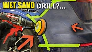 Fix Orange Peel Paint! Super EASY Wet Sand Tutorial! Improve a bad paintjob! Basic Tools Only!!!