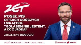 Bogucki: Pieniądze? Golasem nie jestem. Przystojny? Chyba nie jest ze mną najgorzej GOŚĆ RADIA ZET