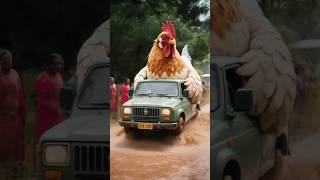 A Chicken Saved A Human Child AI Shorts Video 2025 #shorts