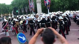 Massed Bands HM Royal Marines Beating Retreat 2018