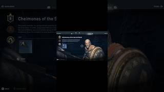 Recruiting Cheimonas of the Sacred Watch #assassinscreed #assassinscreedodyssey #ubisoftgames