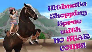 My Shopping Spree Secret! With NO Star Coins! ~ [SSO] Star Stable Online Tips