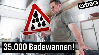 Realer Irrsinn: Rekord-Wasserverbrauch in Mittelfranken | extra 3 | NDR