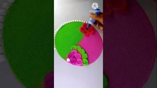 Simple design #rangoli #rangolibyvijaya