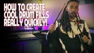 How to make SUPER COOL DRUM FILLS really EASILY | TUTORIALS WITH SKETI