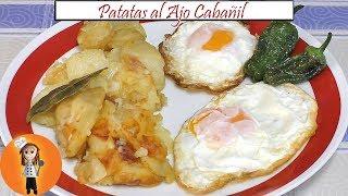 Patatas al Ajo Cabañil | Receta de Cocina en Familia