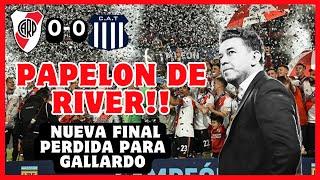 VERGUENZA DE GALLARDO Y RIVER,TALLERES CAMPEON [ REACCION ] ️ ️ FINAL SUPERCOPA INTERNACIONAL 