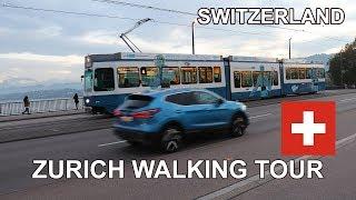 SWITZERLAND TRAVEL VLOG | Zurich Walking Tour | Zurich City Centre, Bus, Trams