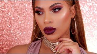 KYLIE COSMETICS THE   BURGUNDY  PALETTE | MAKEUP TUTORIAL | MSROSHPOSH