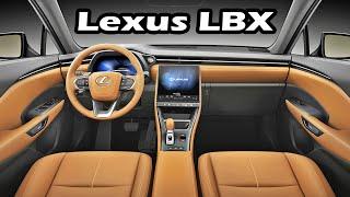 2024 Lexus LBX Interior - all colors & specs