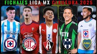 FICHAJES Liga MX CLAUSURA 2025 AGUSTÍN BASSO a CRUZ AZUL | DRIUSSI a MONTERREY | MÁS BAJAS en CHIVAS