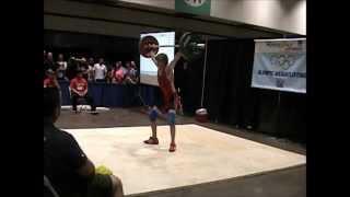 2013 American Record Makers Jonathan Renker 95 kg snatch