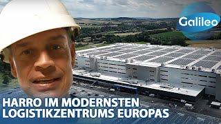 Reporter Harro hinter den Kulissen des modernsten Logistikzentrums Europas