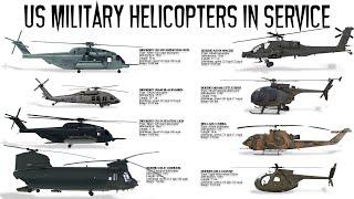 List of all Active Military Helicopters of USA