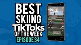 VIRTUAL SKIING?! Best Skiing / Snowboarding TikToks of the Week #34