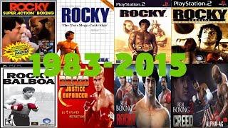 Rocky Balboa Games Evolution (1983-2015)