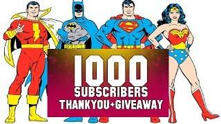 ONE THOUSAND SUBSCRIBERS CELEBRATION! Featuring Subscriber COMMENTS!