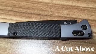 Benchmade Auto Fact Close Up