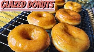 Homemade EASY Soft And Fluffy GLAZED DONUTS 