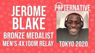 Jerome Blake talks about winning the bronze medal for Canada in the Men's 4x100m relay at Tokyo 2020