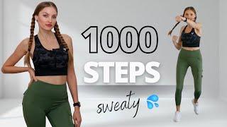 1000 Sweaty Steps / Step Challenge Walking Workout / YanaFit