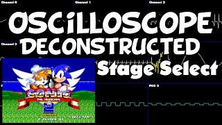 Sonic 2 Beta - Stage Select - Oscilloscope Deconstruction