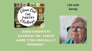PANTRY CHALLENGE MID-MONTH CHECK IN  #threeriverschallenge
