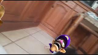 Cat Waluigi Gets Scared by Tiger Bowser (Censored)