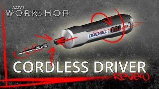 Dremel Cordless Screwdriver Review || Azzy's Workshop