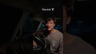 This song ️.  #trending #cover #masakali #singing #guitarcover #bharatmusic #soothing