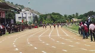 100 m running race district meet 2023 Krishnagiri