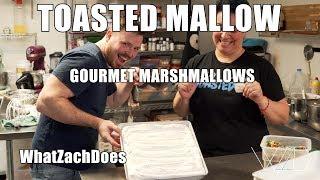 MAKING GOURMET MARSHMALLOWS│WHAT ZACH DOES│TOASTED MALLOW